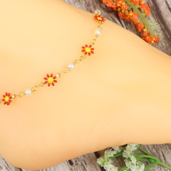 "Dainty Anklet for Women – Elegant Everyday Jewelry & Perfect Gift | MLCRC1520 - Picture 3 of 10